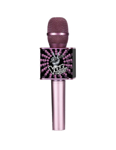 Micrófono karaoke licencia Oficial La Voz rosa