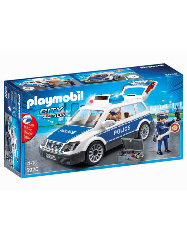 Playmobil Coche De Policia Luz y Sonido 