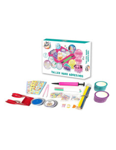 Taller Nano Adhesivos – Set creativo con 27 piezas (6+)