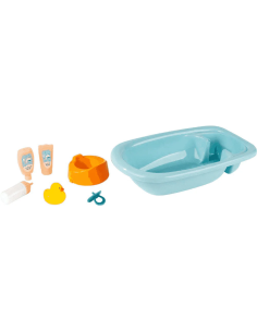 Bañerita con accesorios PequeBB set de 7 piezas para...