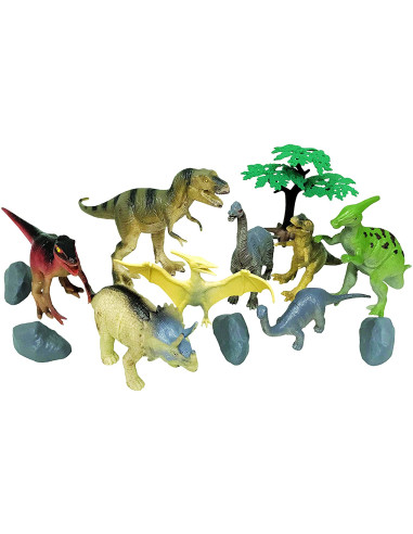 National G. Cubo Dinosaurios 13 Pcs