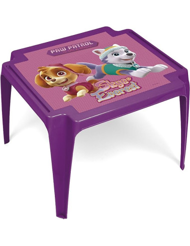 Mesa PP Monoblock, diseño Paw Patrol La Patrulla Canina Rosa