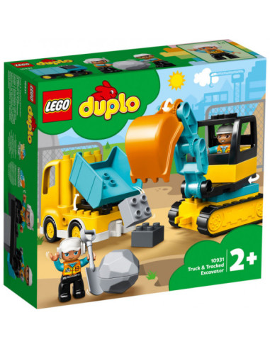 LEGO Duplo Town Camión y Excavadora con Orugas - 10931