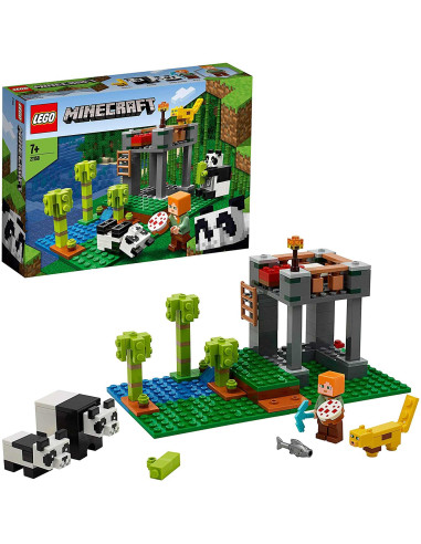 Lego Minecraft El Criadero de Pandas - 21158