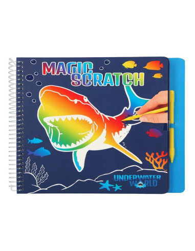 Dino World Magic-Scratch Book UNDERWATER