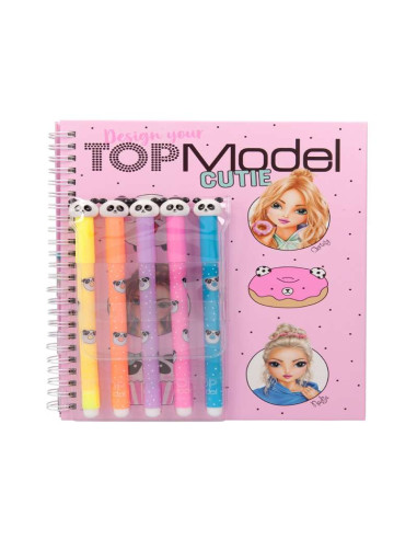 TOPModel Libro de colorear con rotuladores CANDY CAKE