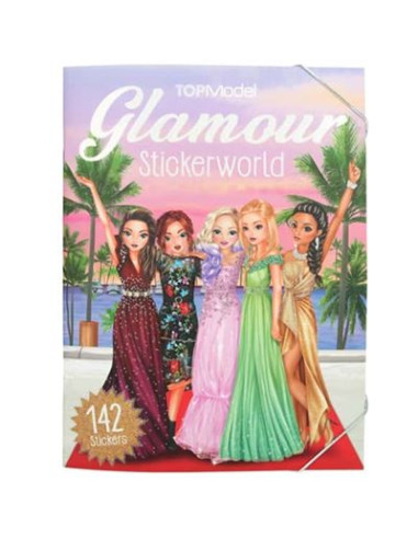 Cuaderno de pegatinas TopModel Glamour Stickerworld