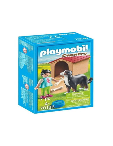 Playmobil Perro Con Casita 70136