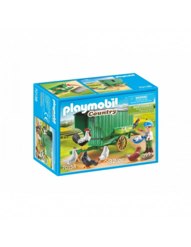 Playmobil Gallinero 70138