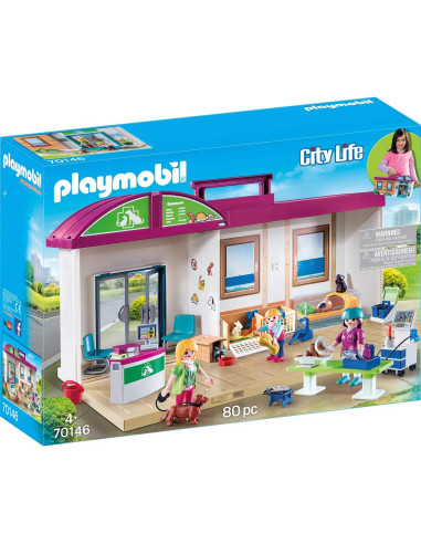 Playmobil 70146 - Clinica Veterinaria Maletin