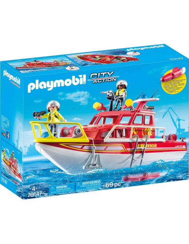 Playmobil Barco De Rescate 70147