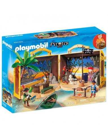 Playmobil Isla Pirata Maletin 70150