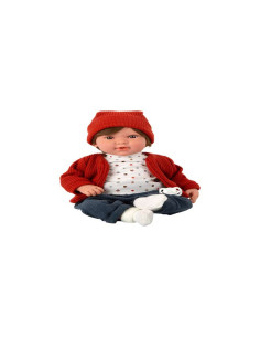 Muñeca Elegance Iria Roja Con Mecanismo 14 Sonidos 2
