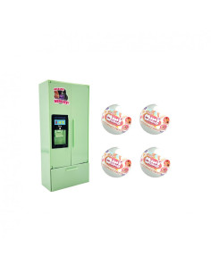 Mini World Set Nevera con 4 bolas 2