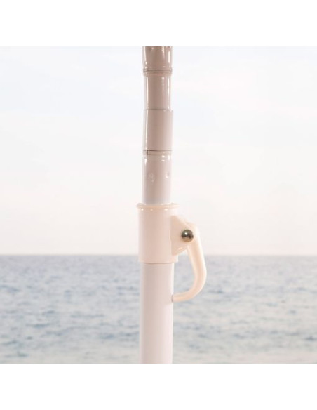 Sombrilla De Playa Inclinable D180 Cm Multicolor Aktive Beach. Oxford