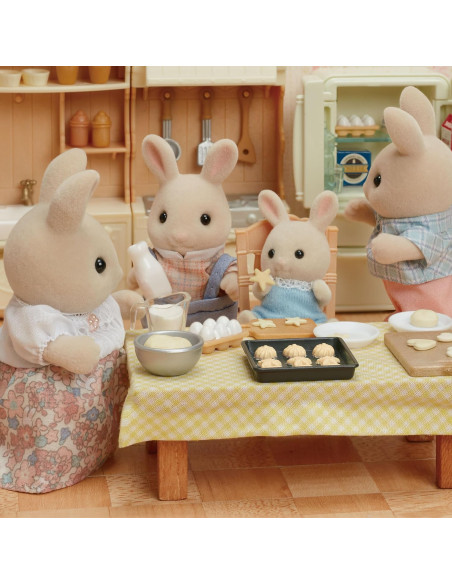 Sylvanian Families 5706 Familia Conejo de Leche