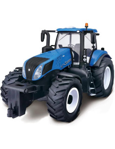 Maisto Tech RC Tractor teledirigido 4x4, New Holand,...