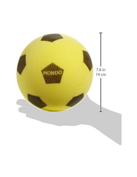 Pelota de Fútbol de espuma, Diámetro 200 mm, surtido: colores aleatorios