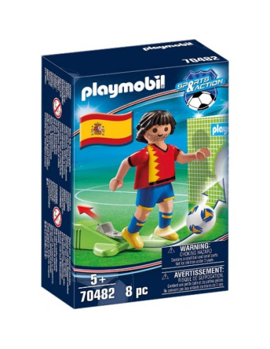 Playmobil Jugador Futbol - España 70482