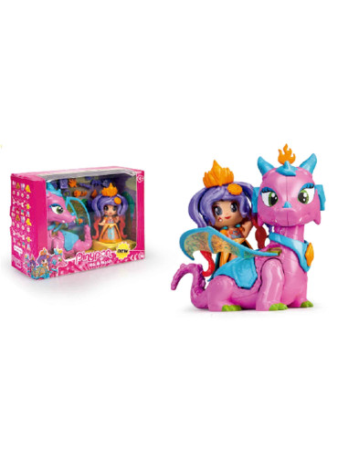 Pinypon Queen y Dragón Muñeca