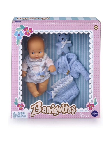 Barriguitas - Set Bebé y Ropita Azul