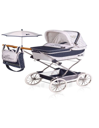 Coche de Muñeca Reborn Plegable Con Sombrilla Top Collection