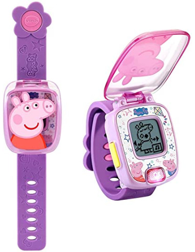 Reloj Peppa Pig Morado