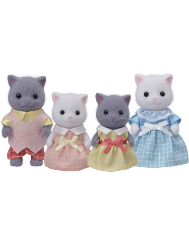 Sylvanian Families Familia Gato Persa