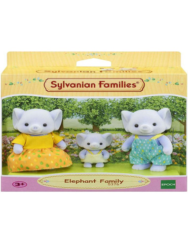 Sylvanian Families Familia Elefante