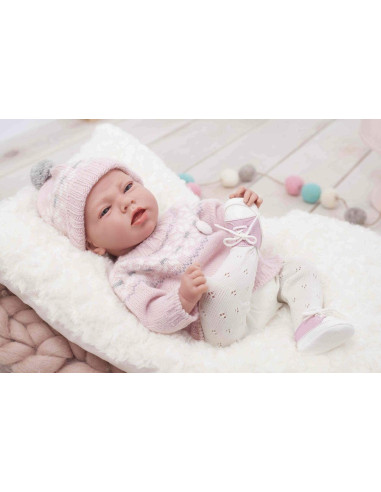 Muñeca Dafne Elegance de 40 cm con Cojin