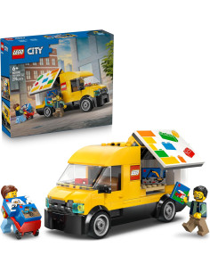 LEGO City Camión Juguete - Maqueta de Furgoneta de Reparto 