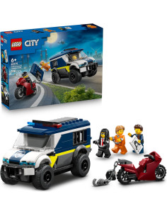 LEGO City Furgoneta de Transporte Penitenciario de...