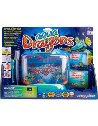 Aqua dragons mundo vivo submarino