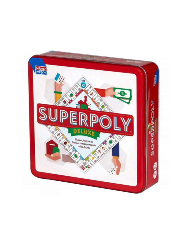 Juego Superpoly Deluxe 75 Aniversario Caja Metálica