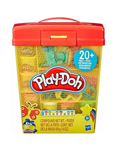 Play-Doh Súper Maletín Plastilina 20 Accesorios