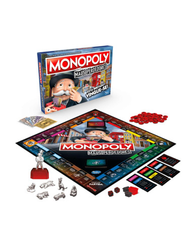 Juego Monopoly Malos Perdedores