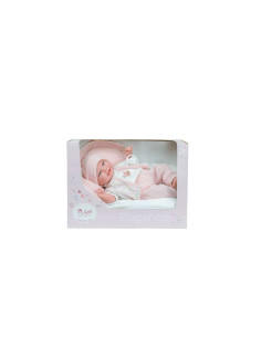 Muñeco bebé Elegance Babyto 35 cm con cojín (muñeco de peso)