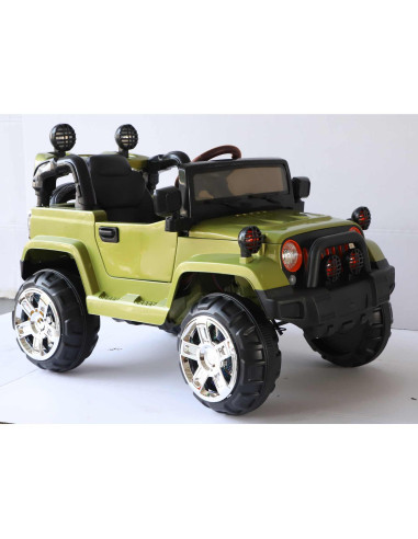 Coche Eléctrico 4x4 Verde 12V