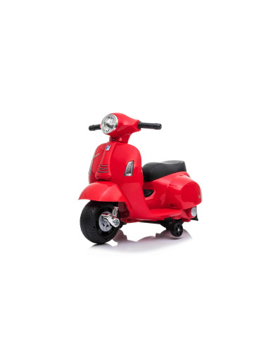 Moto Mini Vespa 6V Roja | Vehículo Eléctrico