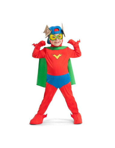 Disfraz Superthings Kid Fury Talla 4 a 5 Años