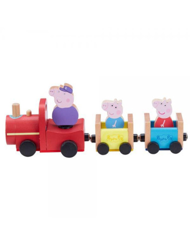 Tren de Madera de Peppa Pig