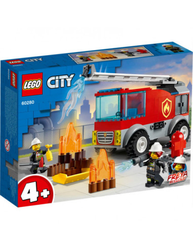 Lego Camión De Bomberos Con Escalera - 60280