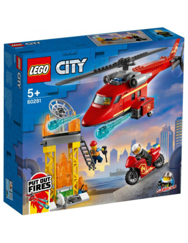 Lego City Helicóptero de Rescate de Bomberos 60281 