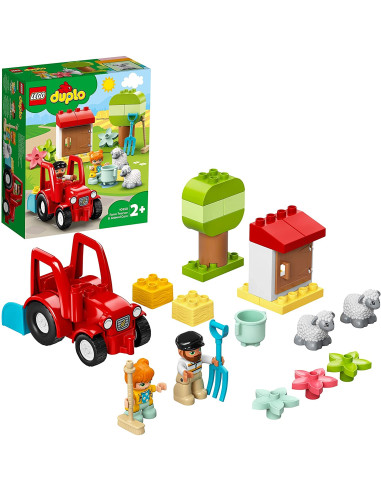 LEGO Duplo Town Tractor y Animales de la Granja - 10950