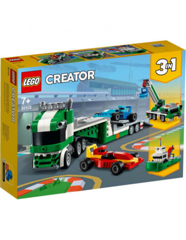 LEGO 31113 Creator Transporte de Coches de Carreras 