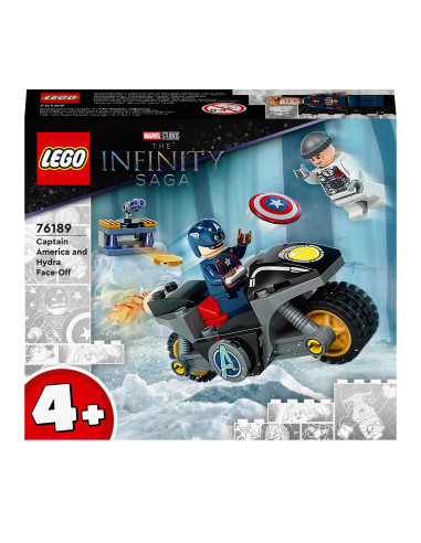 LEGO Avengers Capitán América contra Hydra - 76189