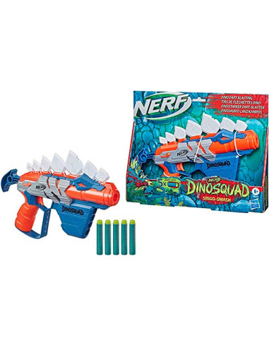 Lanzador Nerf DinoSquad Stego Smash