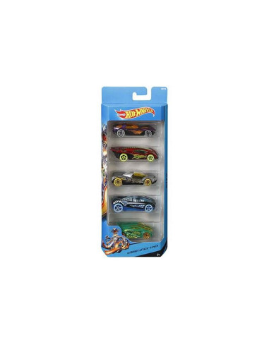 Hot Wheels Pack de 5 coches de juguete Modelos Surtidos 5 años