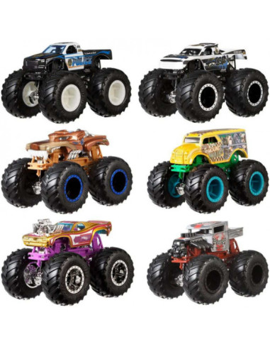 Hot Wheels Monster Trucks Duetos Demolición 1:63 Varios Modelos