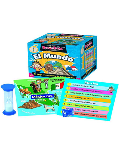 BrainBox El Mundo - Juego de Mesa